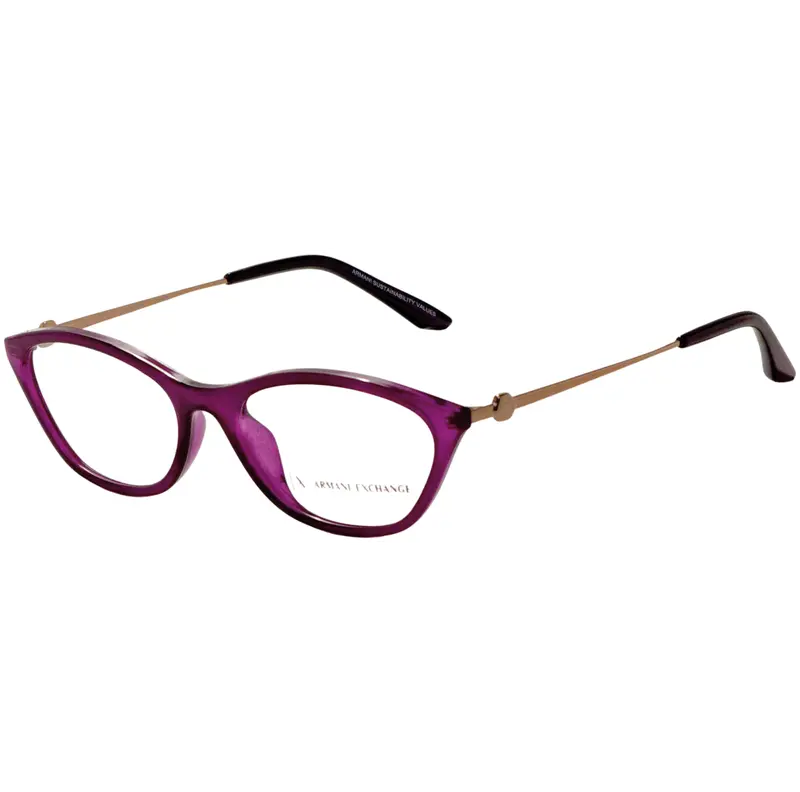 Armani Exchange Women's 54 Mm Purple Opticals 1