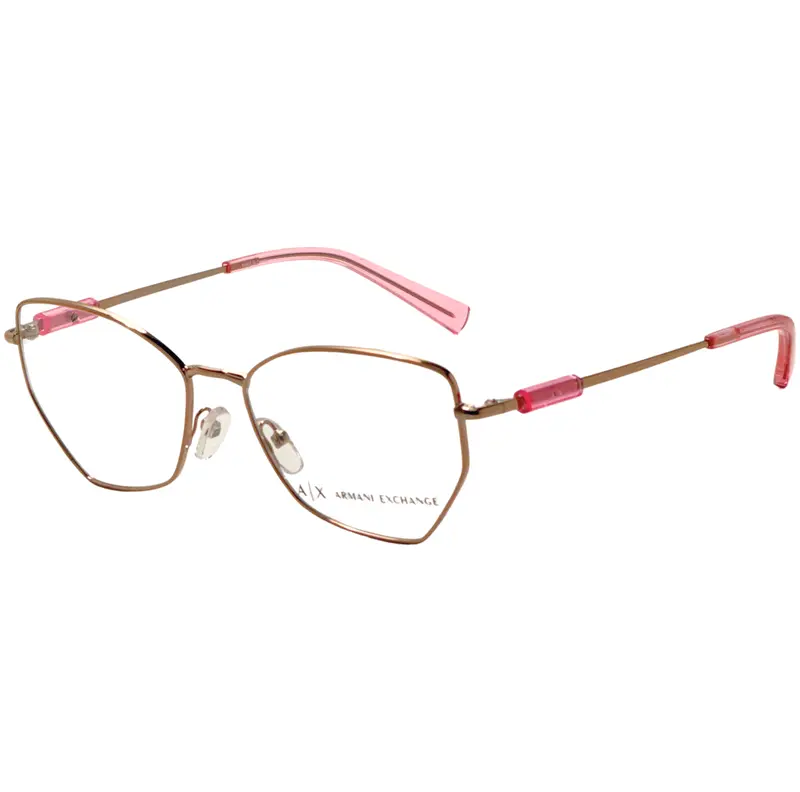 Armani Exchange Women's 54 Mm Rose Gold Opticals 1
