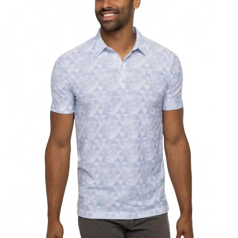 At Home Golf Polo Shirt In White 1