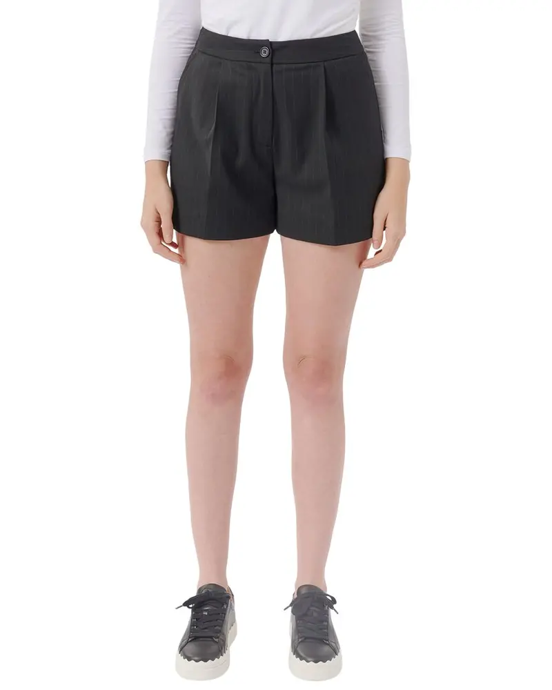Atm Anthony Thomas Melillo Twill Pleated Short 1