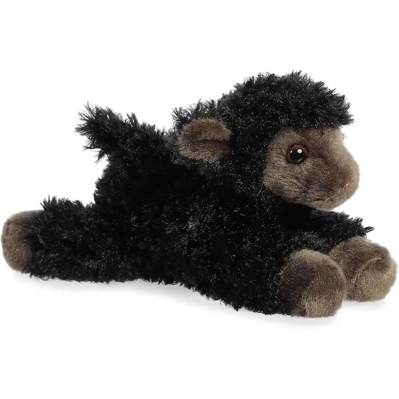 Aurora Mini Flopsie Ebony The Lamb 8-Inch Stuffed Animal Plush 1