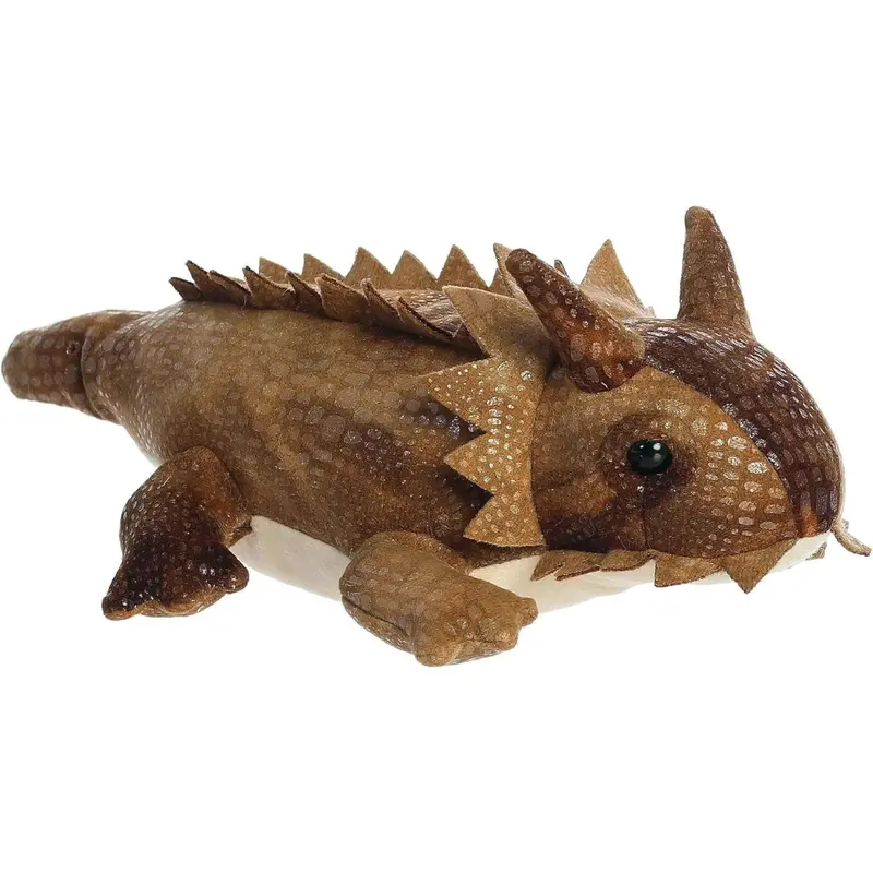 Aurora Mini Flopsie Patty Horned Lizard Stuffed Animal - 8-Inch Plush 1