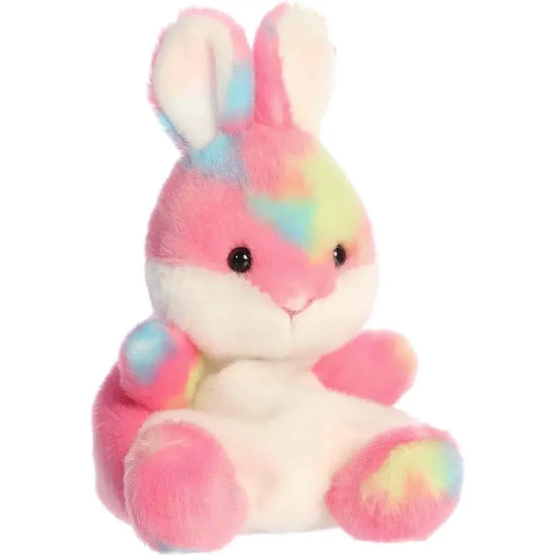 Aurora Palm Pals Bubblegum Jellybean Bunny 5-Inch Stuffed Animal Plush 1