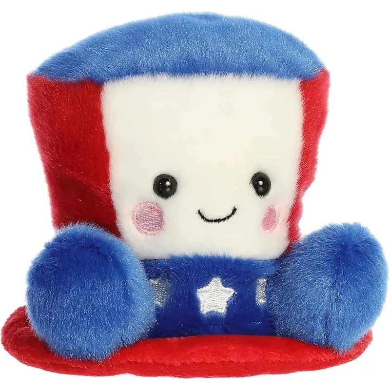 Aurora Palm Pals Freedom Hat Stuffed Toy - 5-Inch Plush 1