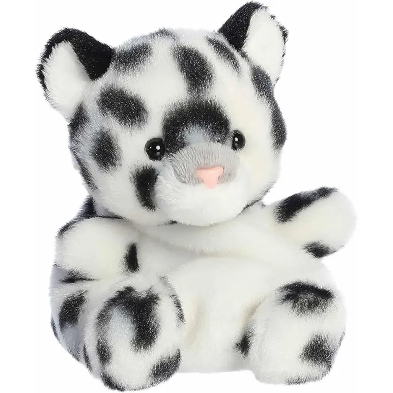 Aurora Palm Pals Kaia Snow Leopard Stuffed Animal - 5-Inch Plush 1