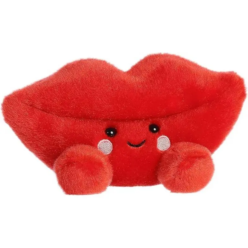 Aurora Palm Pals Kissie Lips 5-Inch Stuffed Animal Plush 1