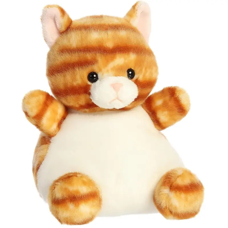 Aurora Palm Pals Meow Kitty Stuffed Animal - 8-Inch Party Sized Plush 1