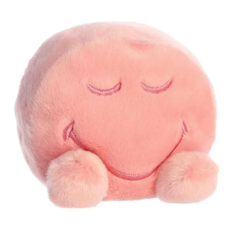 Aurora Palm Pals Smileyworld Zen Pink 5-Inch Stuffed Animal Plush 1