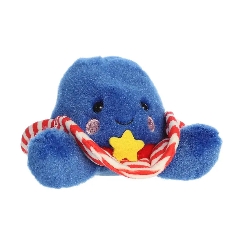 Aurora Palm Pals Star Cowboy Hat 5-Inch Americana Stuffed Animal Plush #1-624 1