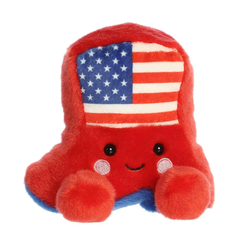 Aurora Palm Pals Stripes Cowboy Boot 5-Inch Americana Stuffed Animal Plush #1-625 1