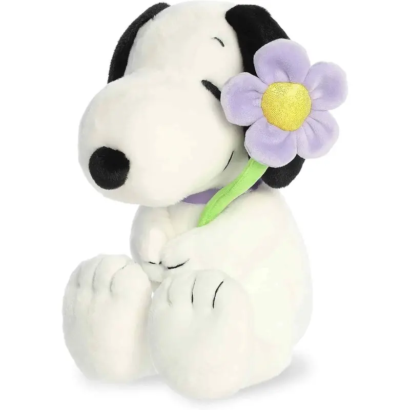 Aurora Peanuts Purple Butterfly Snoopy Stuffed Animal - 9-Inch Plush 1