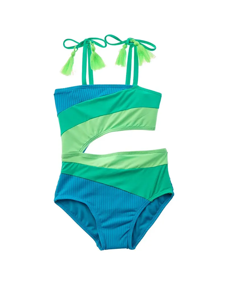 Beach Lingo Square Neck Cutout One-Piece 1
