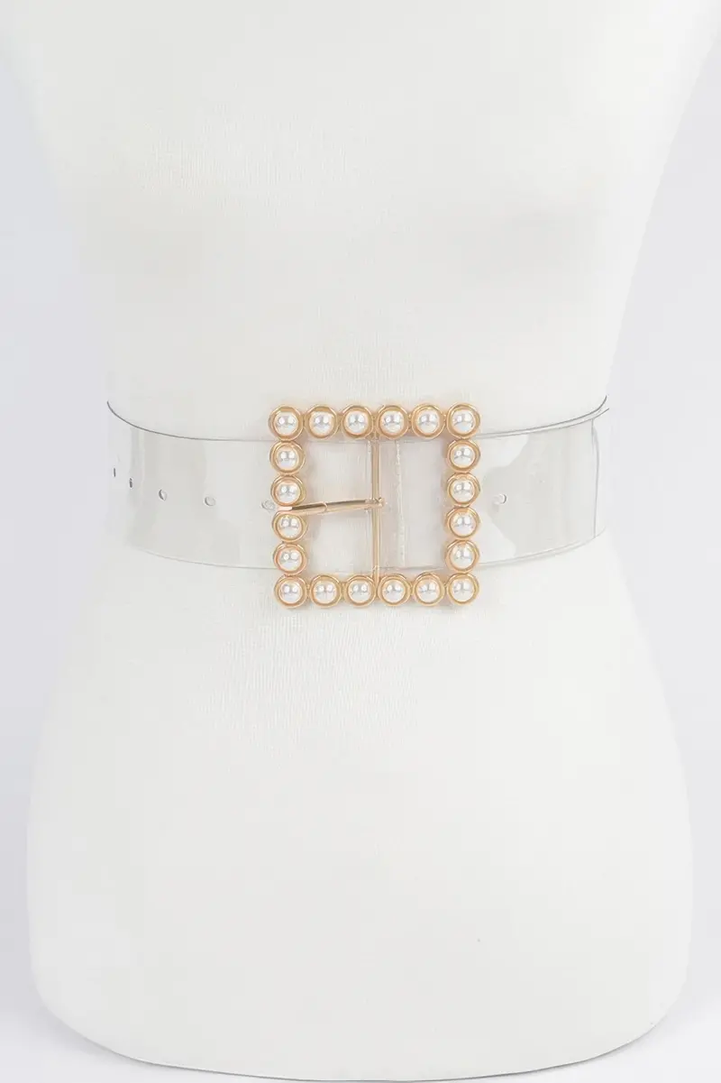 Beaded Square Plus Size Belt 1