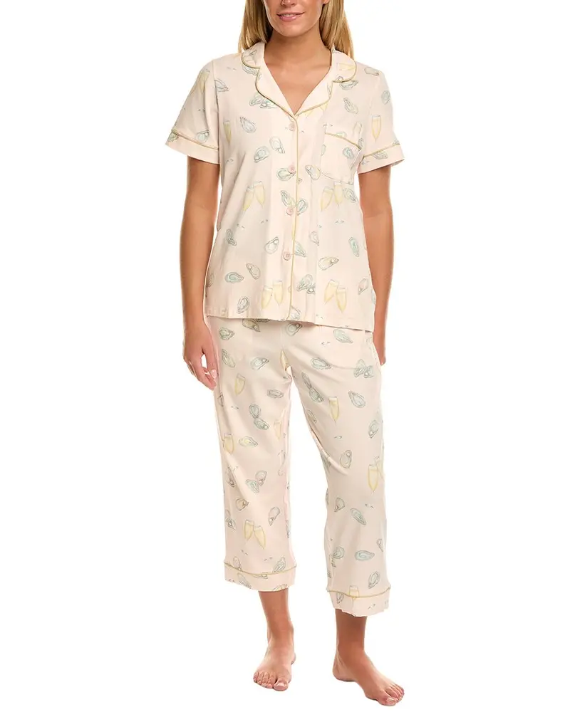 Bedhead Pajamas 2Pc Cropped Pajama Set 1