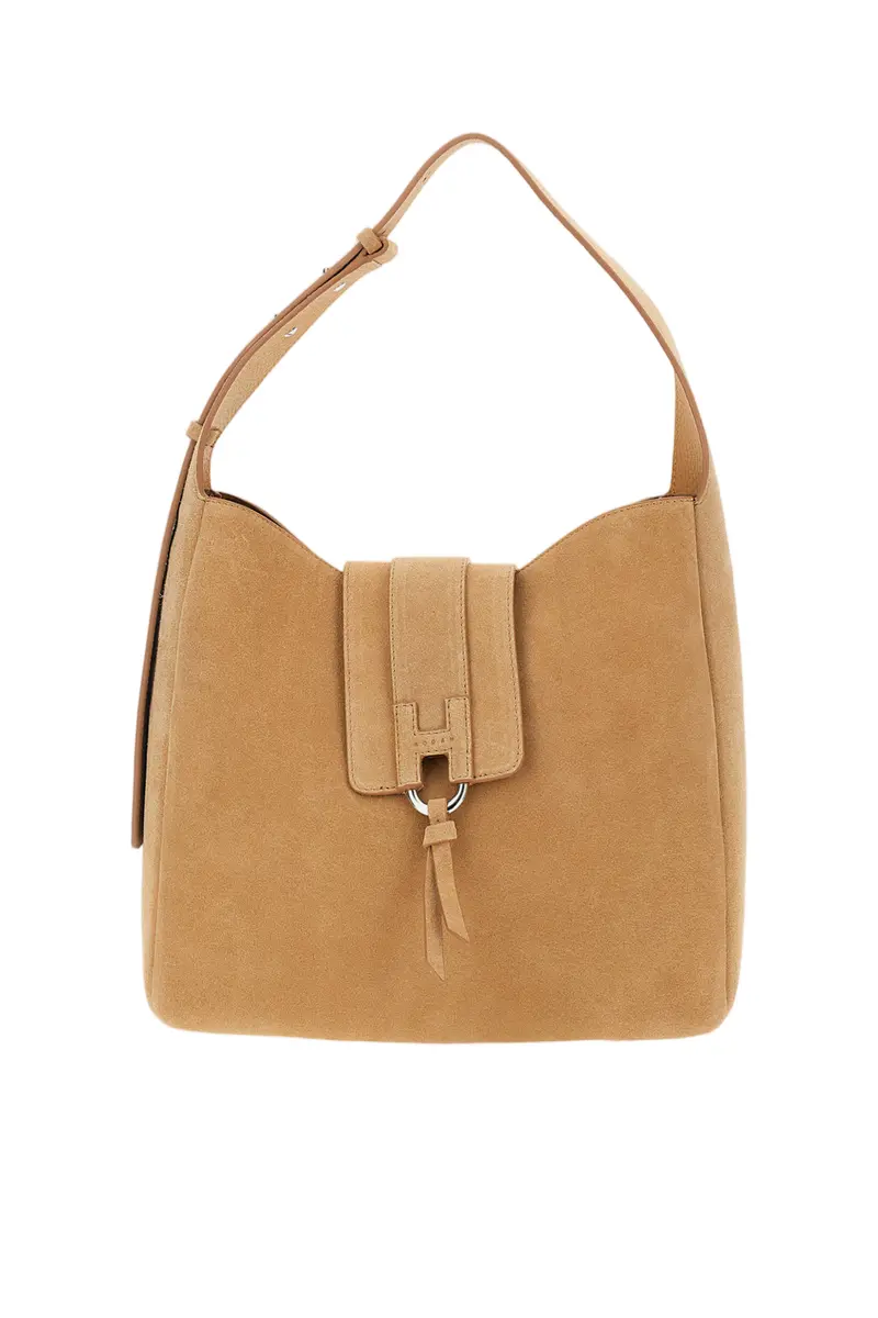 Beige Hogan H01x Hobo Vertical Bag 1