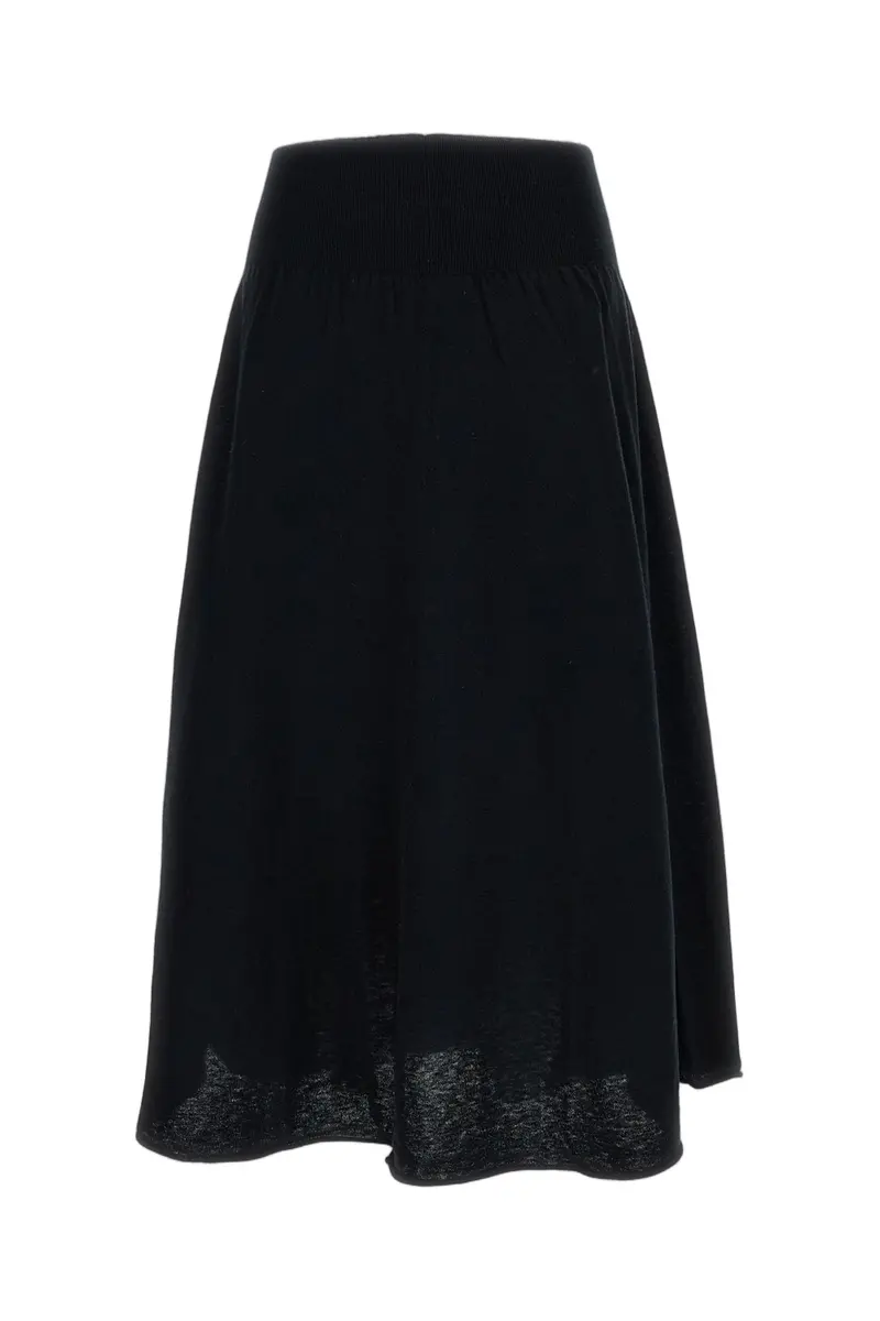Black Seduce N.470 Midi Skirt 1