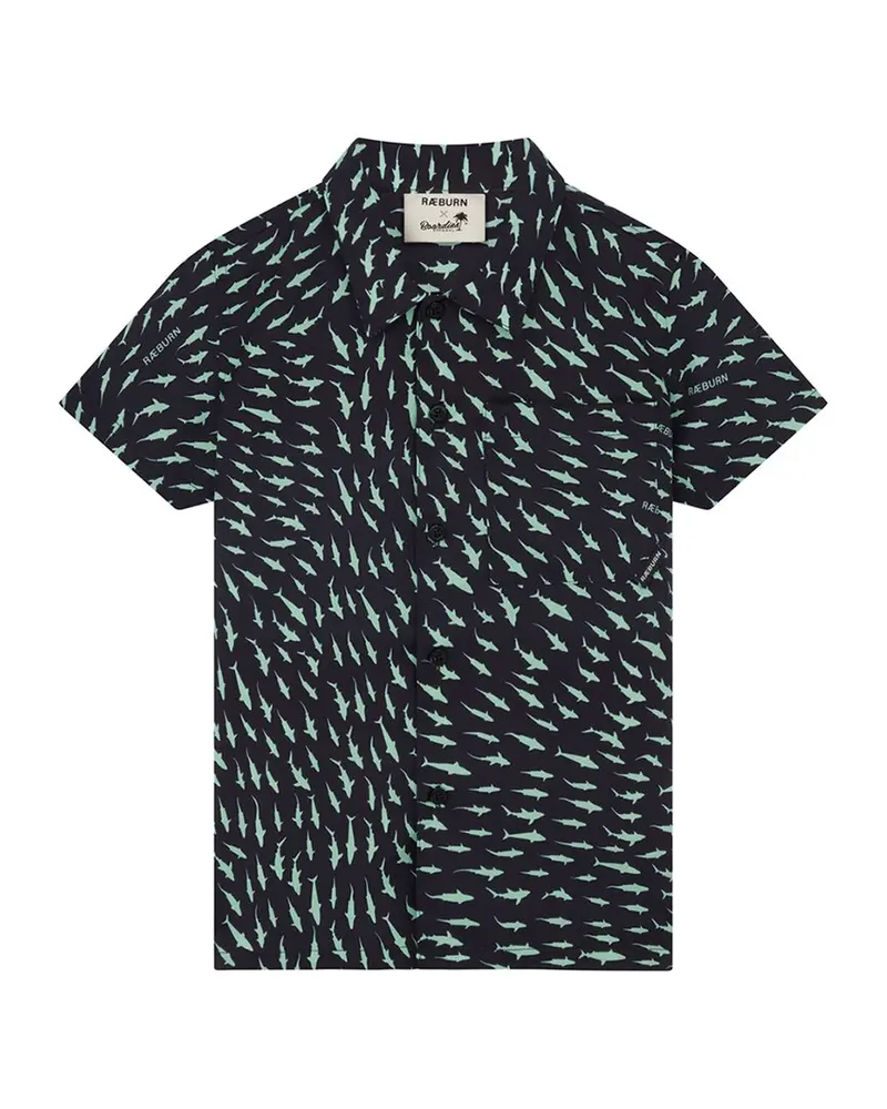 Boardies¨ X Raeburn Sharks Open Collar Shirt 1