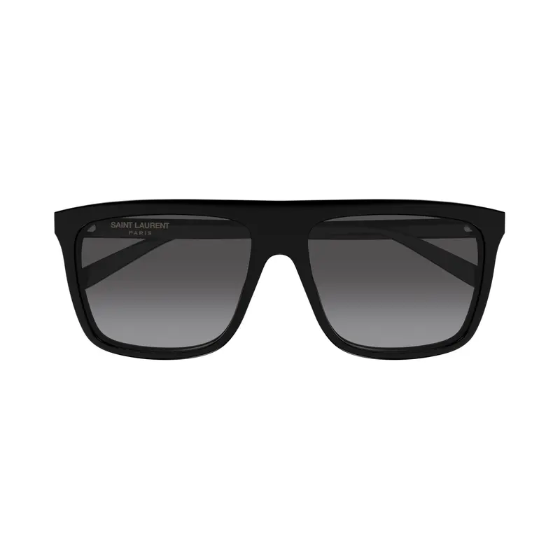 Bold Rectangular Frame Sunglasses In Recycled Acetate 1