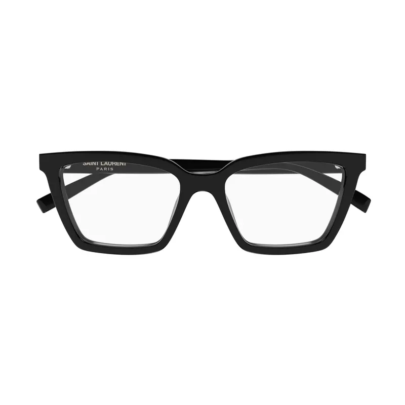 Bold Rectangular Sunglasses In Glossy Black Recycled Acetate 1