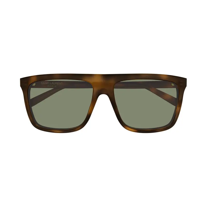 Bold Rectangular Tortoiseshell Sunglasses 1