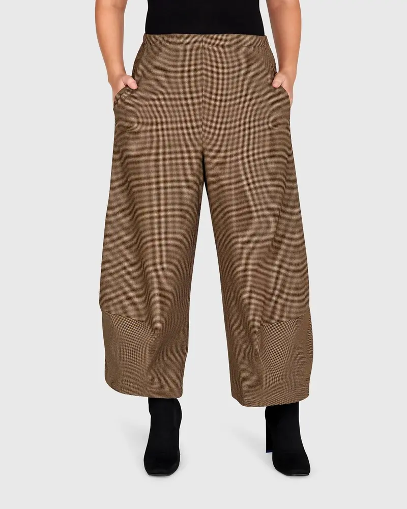 Bonanza Trousers In Houndstooth 1