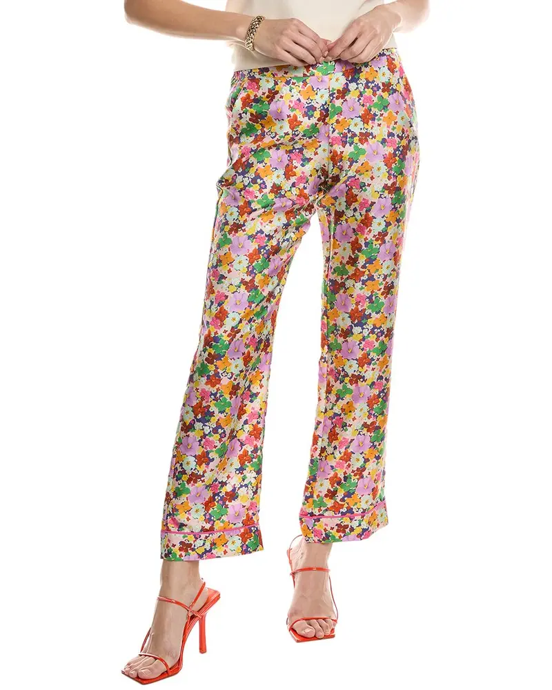 Borgo De Nor Eden Silk Trouser 1