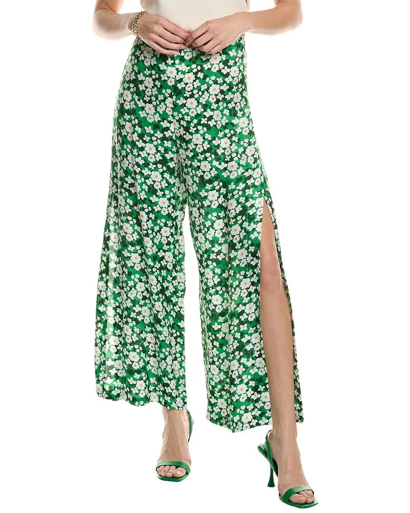 Borgo De Nor Halia Silk-Blend Pant 1