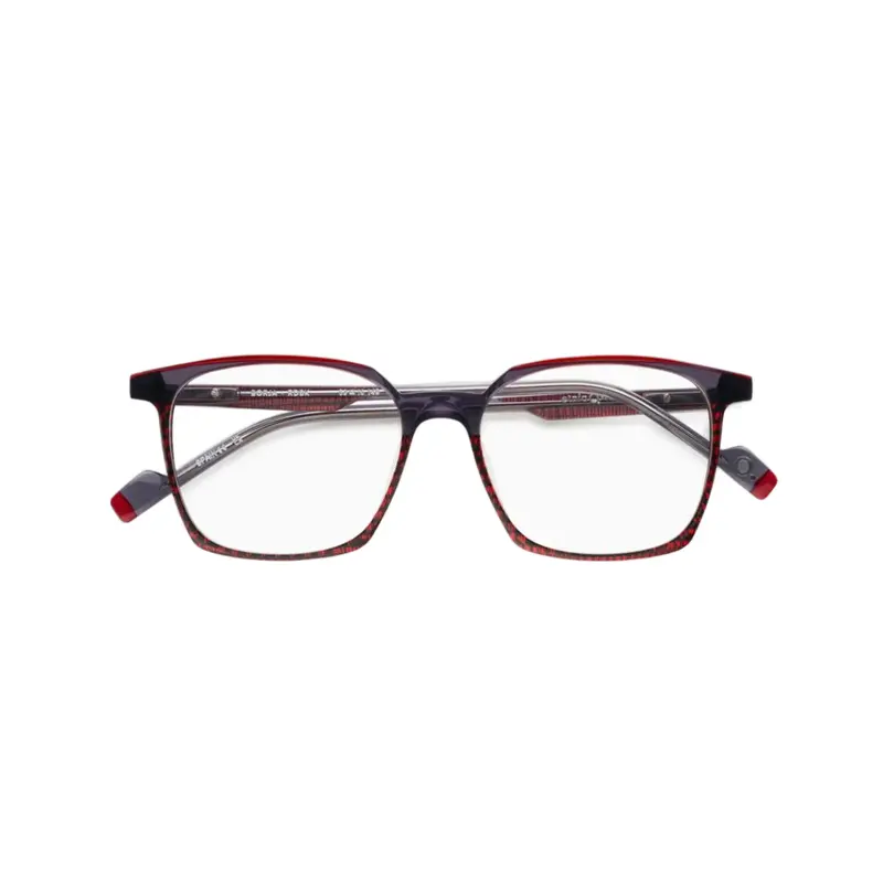 Borja Bold Square Frame Eyeglasses With Vibrant Accents 1