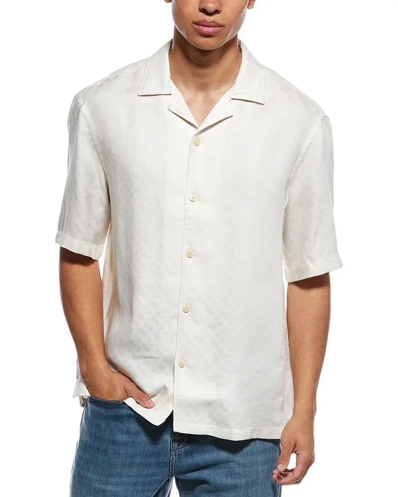 Boss Hugo Boss Lars Linen-Blend Shirt 1
