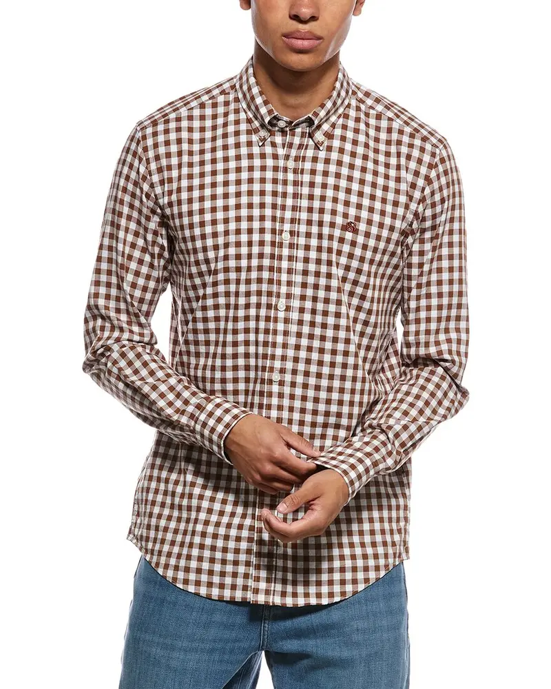 Boss Hugo Boss Roan Check Shirt 1