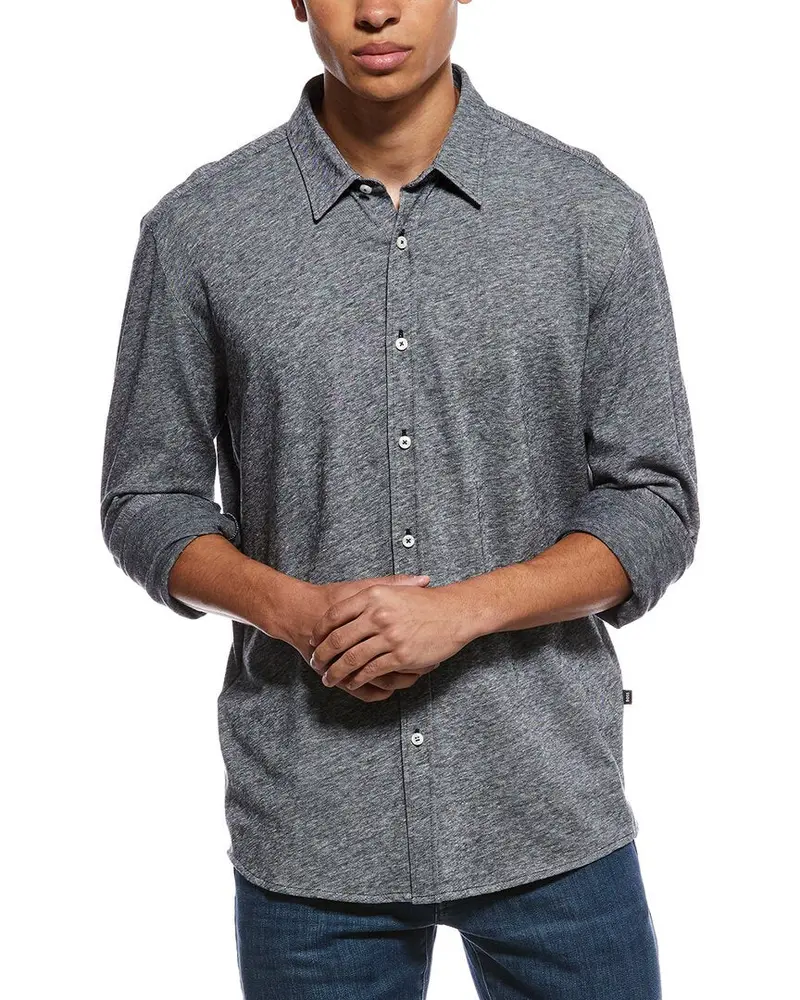 Boss Hugo Boss Roan Kent Linen-Blend Shirt 1