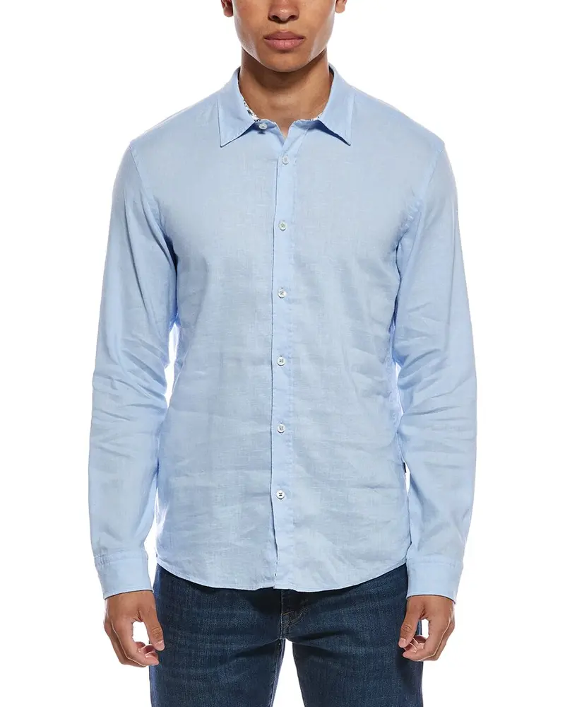 Boss Hugo Boss Roan Kent Linen-Blend Shirt 1