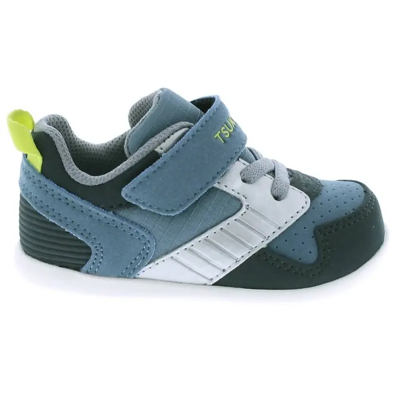 Boys Racer Shoes In Sea/Lime 1