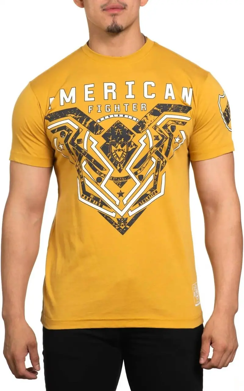 Brimley T-Shirt In Mustard 1