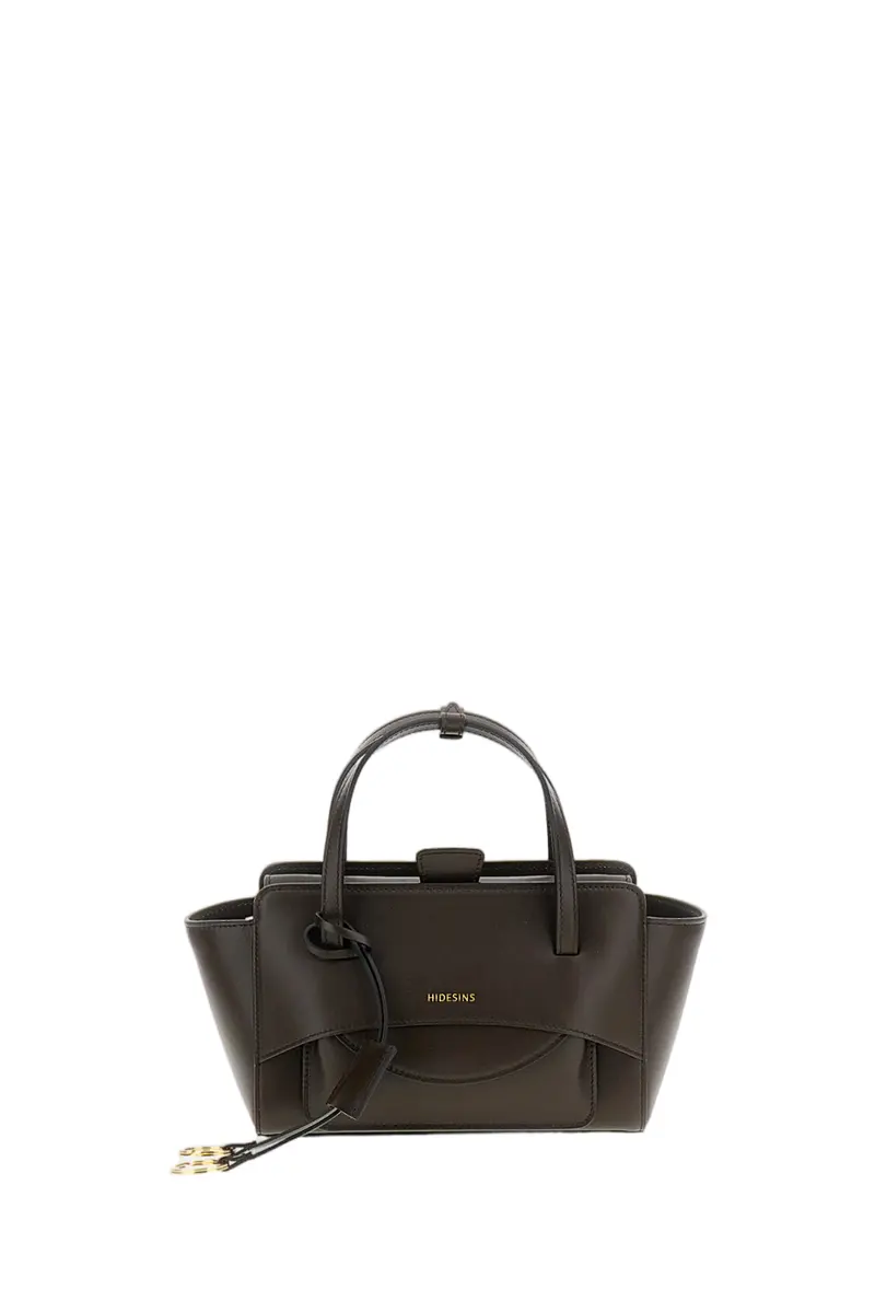 Brown Flap S Leather Crossbody Bag 1