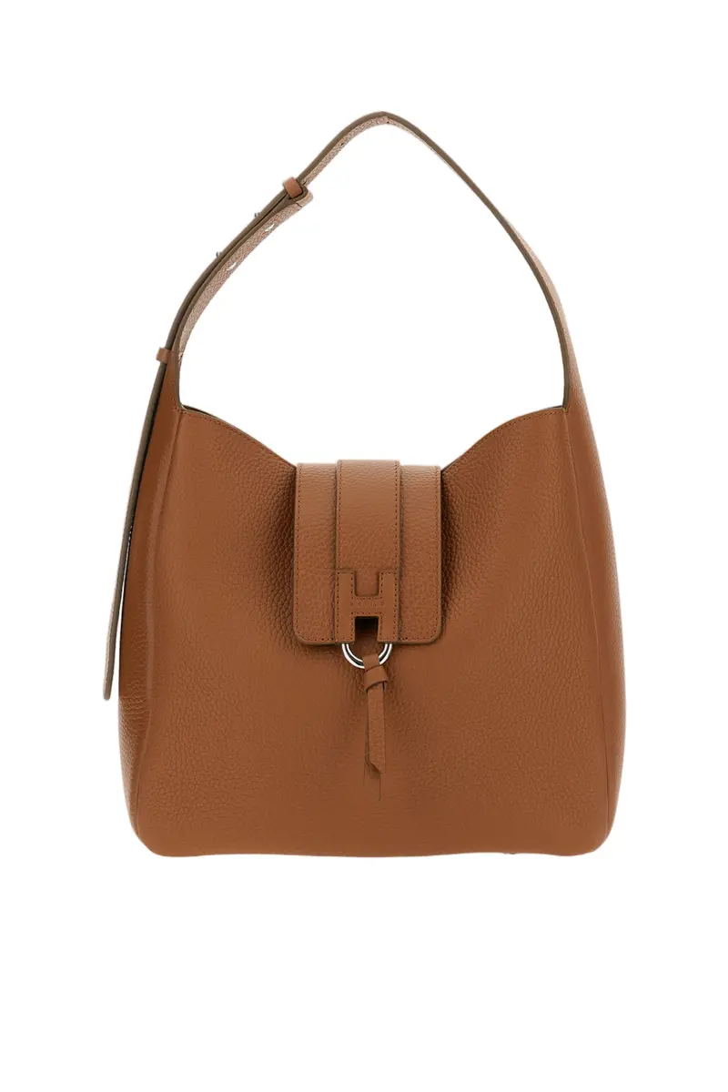 Brown Hogan H01x Hobo Vertical Bag 1
