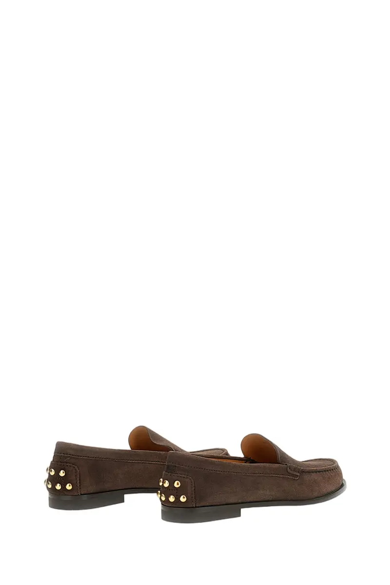 Brown Tod’S Gommini Metallo Loafers 3