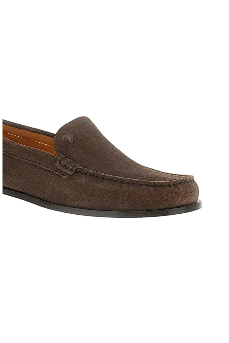 Brown Tod’S Gommini Metallo Loafers 4