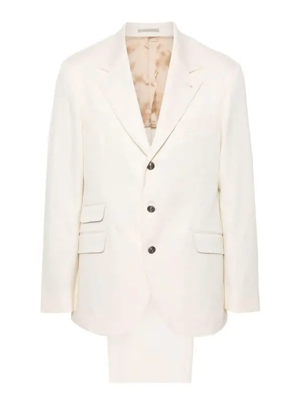 Brunello Cucinelli Cotton Two-Piece Men's Suit 1