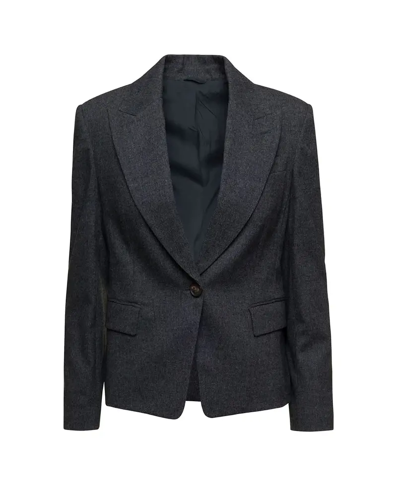 Brunello Cucinelli Wool Women's Blazer 1