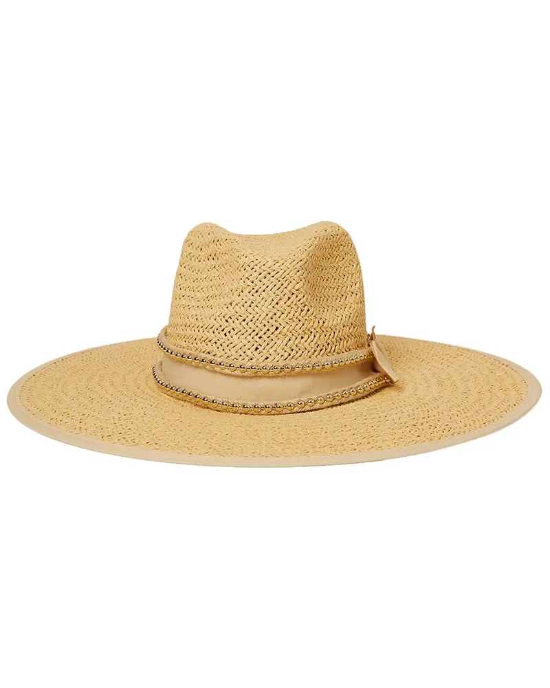 Btb Los Angeles Cassie Studded Rope Straw Hat 1