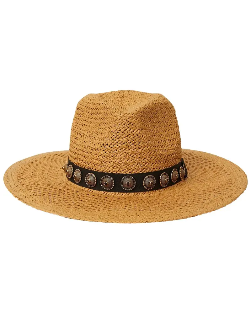 Btb Los Angeles Summer Studded Straw Hat 1