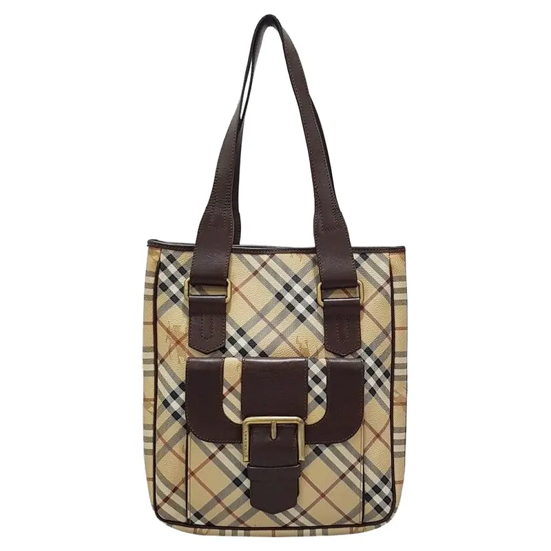 Buckled Check Shoulder Bag 1