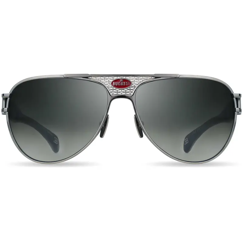 Bugatti Men's 42 Mm Black Sunglasses 1