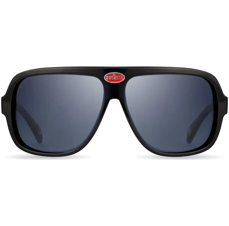Bugatti Men's 60 Mm Black Sunglasses 1