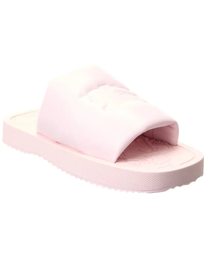Burberry Ekd Slab Leather Slide 1