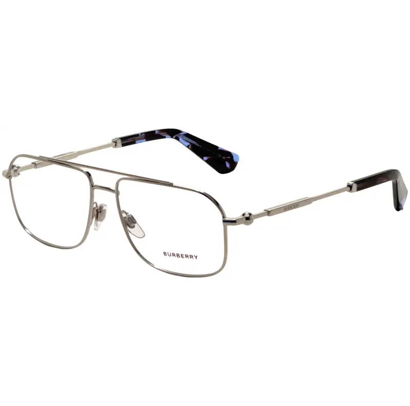 Burberry Men's 56 Mm Silver Opticals 1