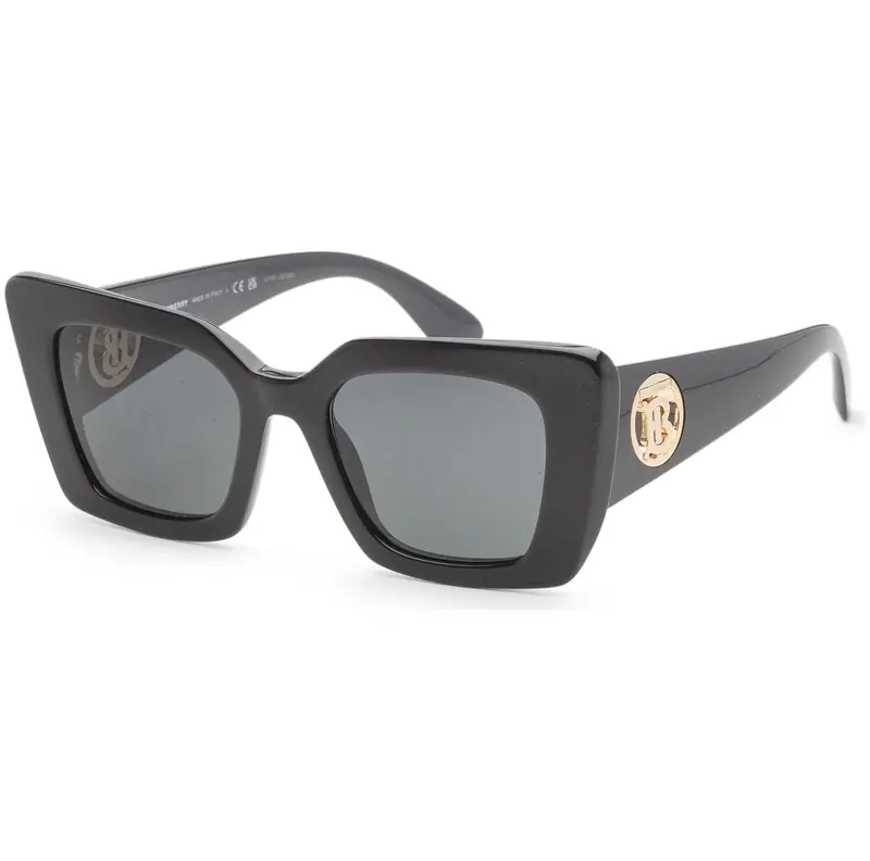Burberry Women's 51 Mm Black Sunglasses 1