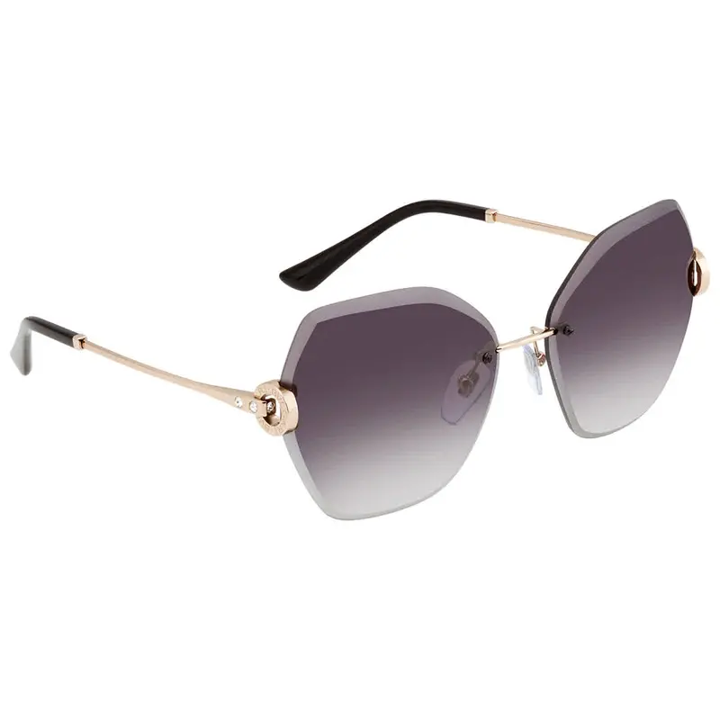 Bvlgari Serpenti Grey Gradient Butterfly Ladies Sunglasses Bv6105b 20148G 62 1