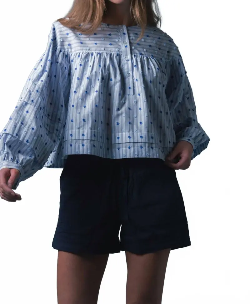 Callah Shirt In Blue 1